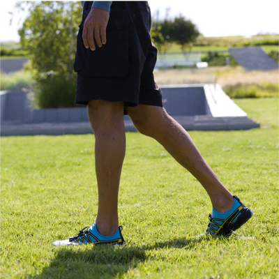 Comfortable walking shoes outdoors